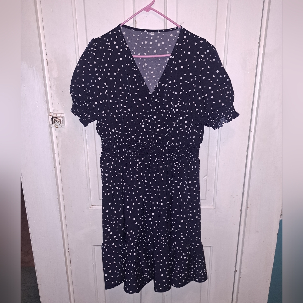 A new ladies dress very pretty